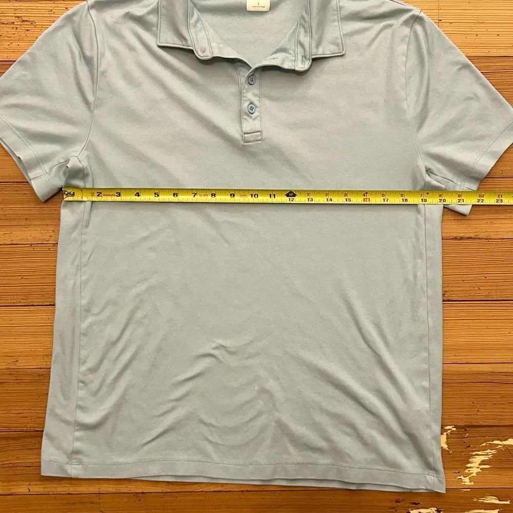J. Crew performance polo shirt with COOLMAX technology. Size L.